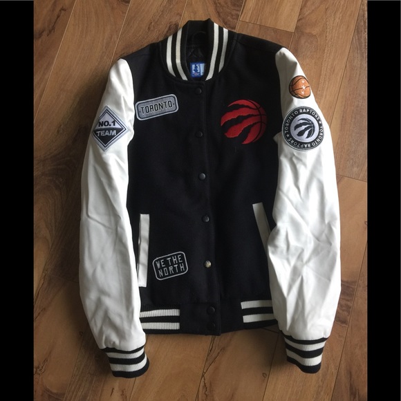 raptors letterman jacket